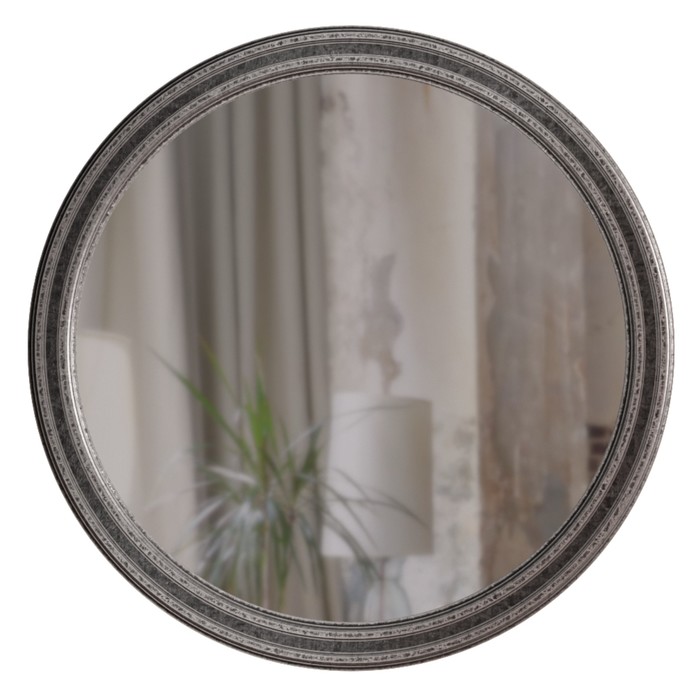 Зеркало в раме Radius Antica Silver, 800 × 25 × 800 мм, цвет серебро