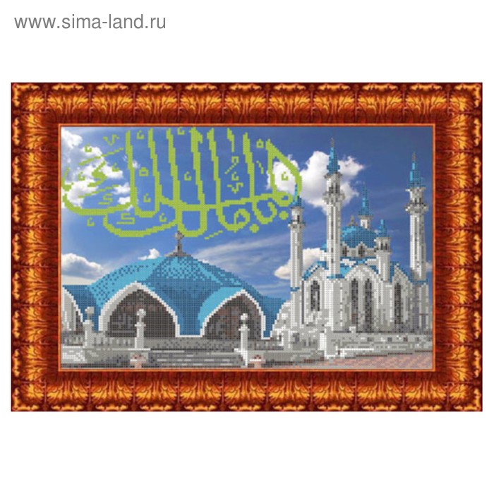 Набор счетным крестом «Мечеть Кул Шариф» мечеть кул шариф набор для выкладывания стразами