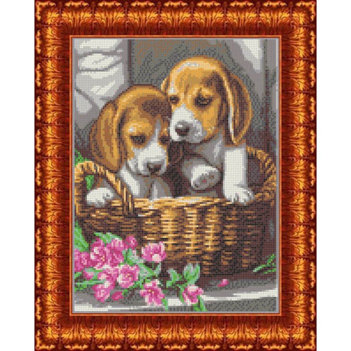 Набор счетным крестом "Чудесный подарок"