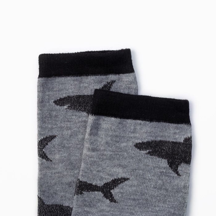 Носки мужские "Лучший рыбак" в коробке, размер 41-44 (27-29 см)