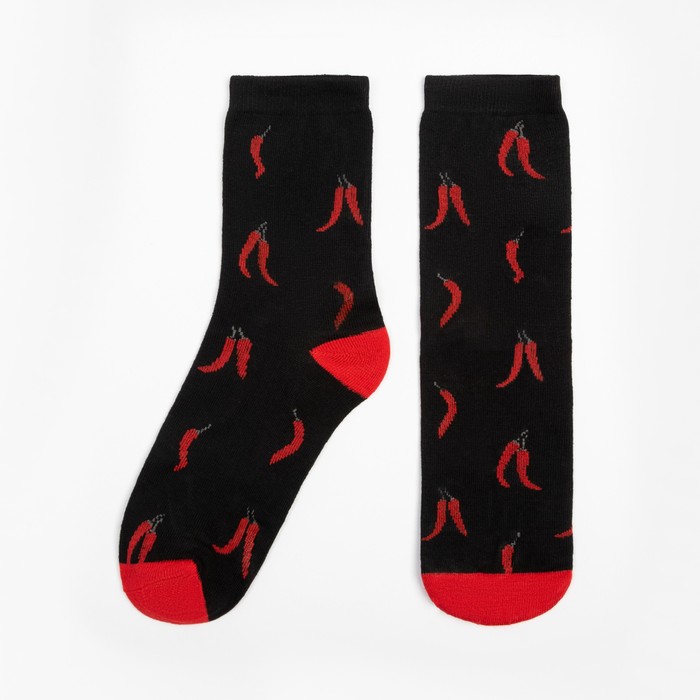 Набор мужской KAFTAN "Круче всех" носки + бабочка, размер 41-44 (27-29 см)