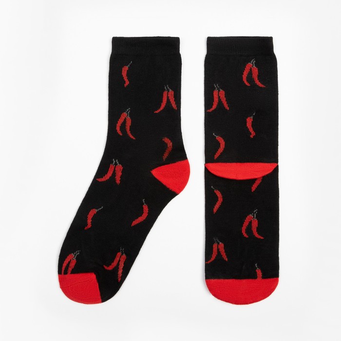 Набор мужской KAFTAN "Круче всех" носки + бабочка, размер 41-44 (27-29 см)