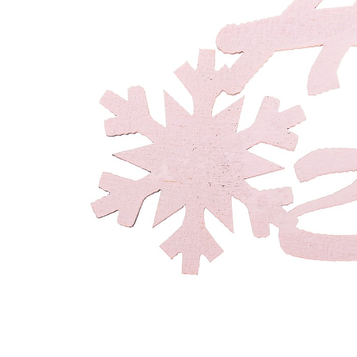 Топпер-магнит "С Новым годом", 15 х 7 см, белый