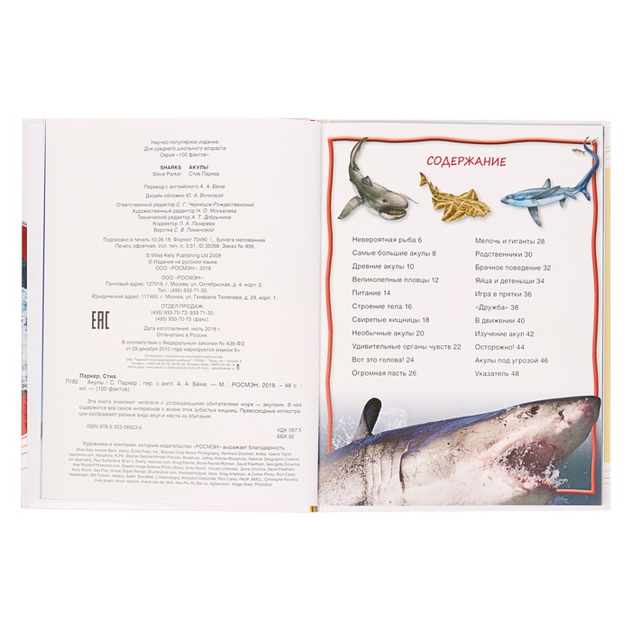 100 фактов «Акулы»