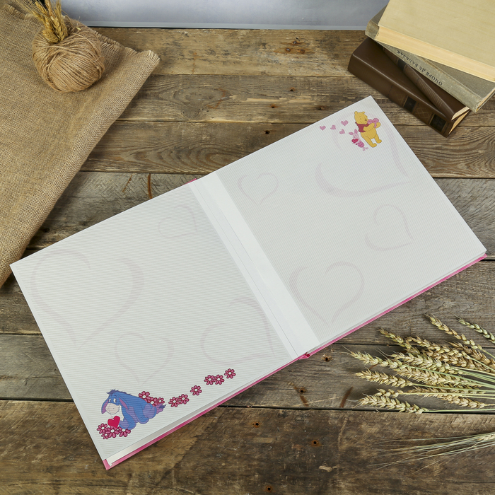 Фотоальбом магнитный 20 листов Bee My Valentyne книжный переплет в кейсе 32х32 см МИКС