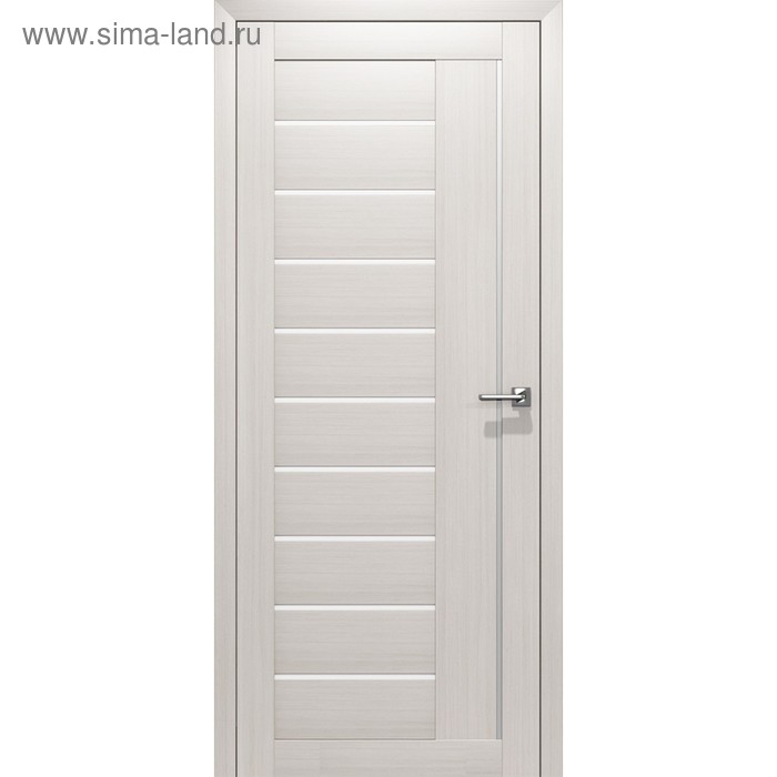 Дверное полотно Бета Снежная лиственница 2000х600