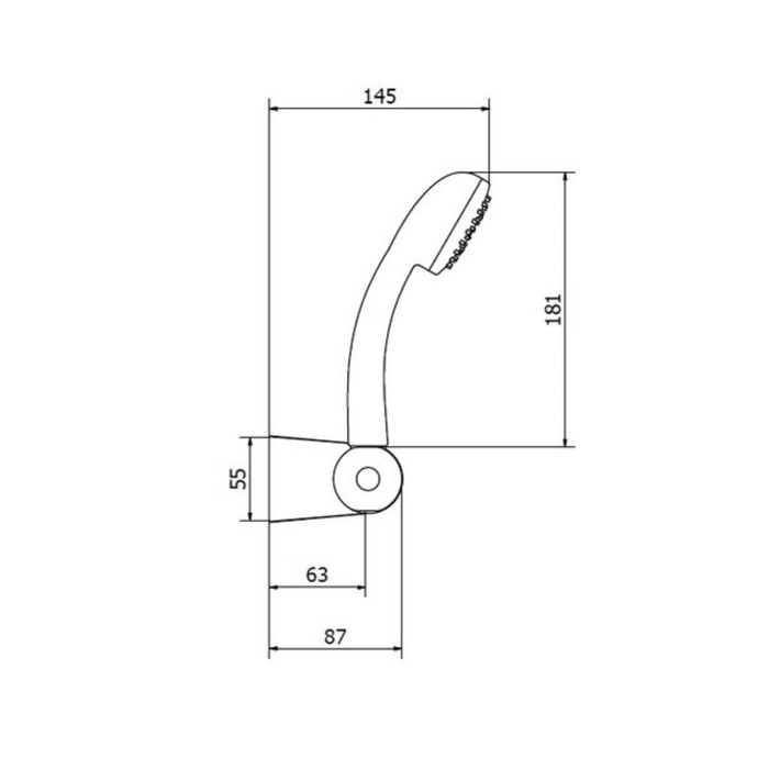 Душевой набор Zipponi, цвет хром