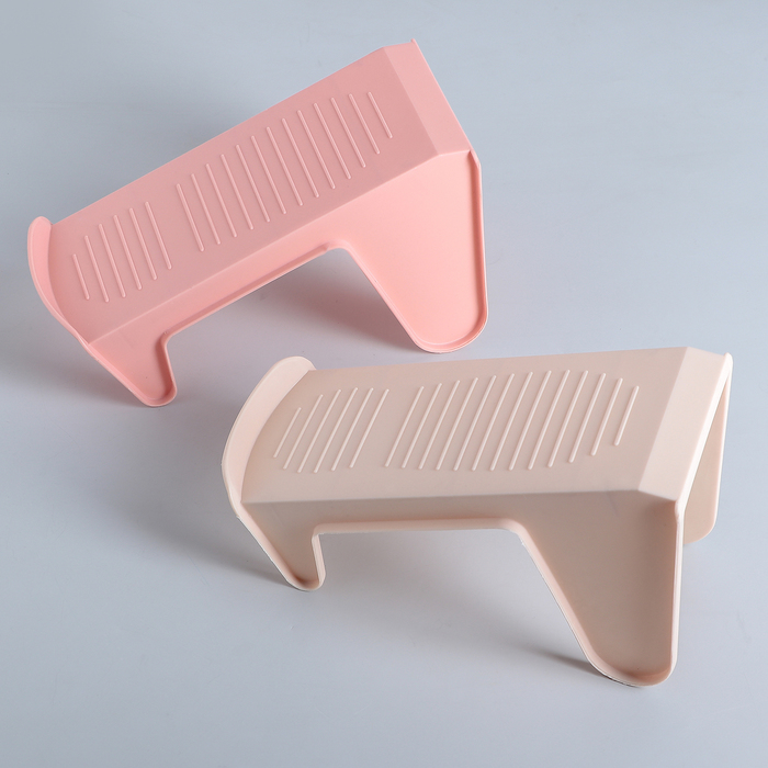 Подстака для обуви 26х21х12 см для двух пар, цвет МИКС