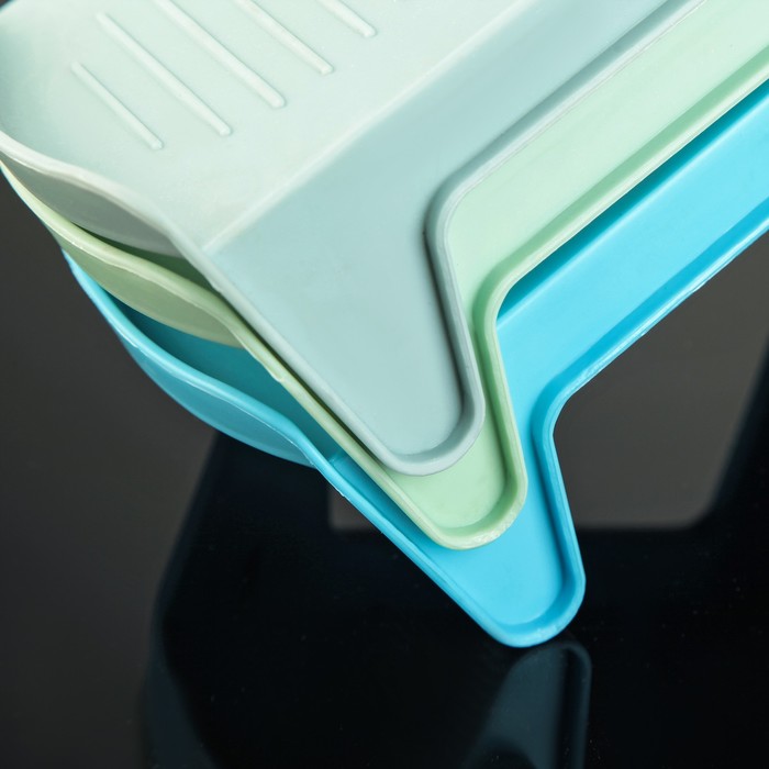 Подстака для обуви 26х21х12 см для двух пар, цвет МИКС