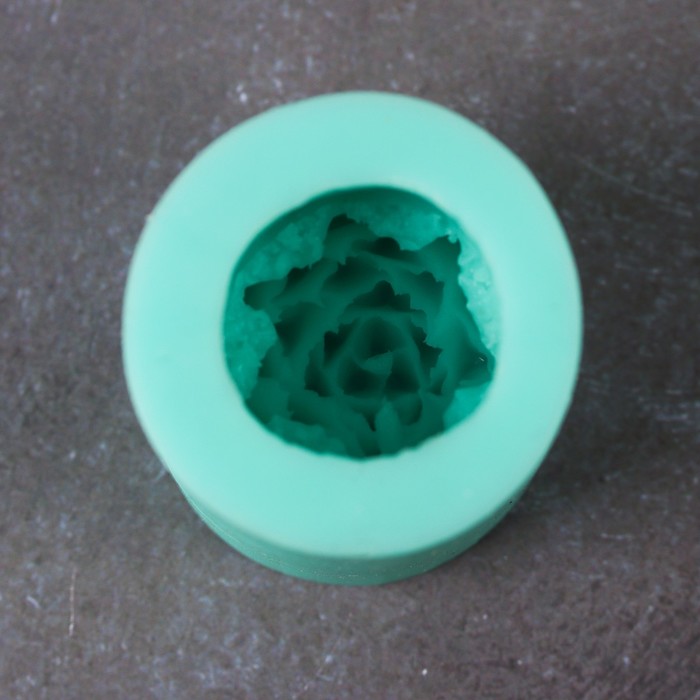 Силиконовый молд "Суккулент в горшке мини"