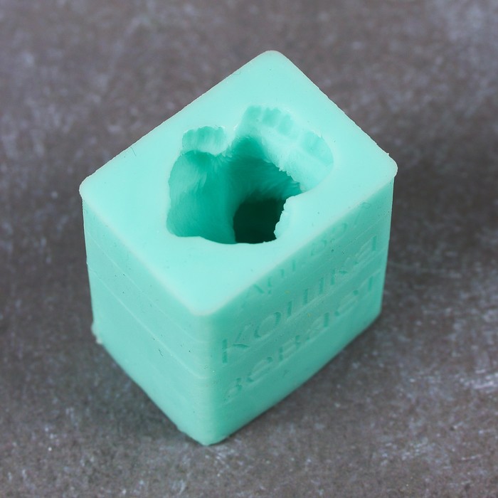 Силиконовый молд "Кошка зевает"