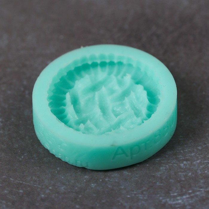 Силиконовый молд "Печенье с джемом"