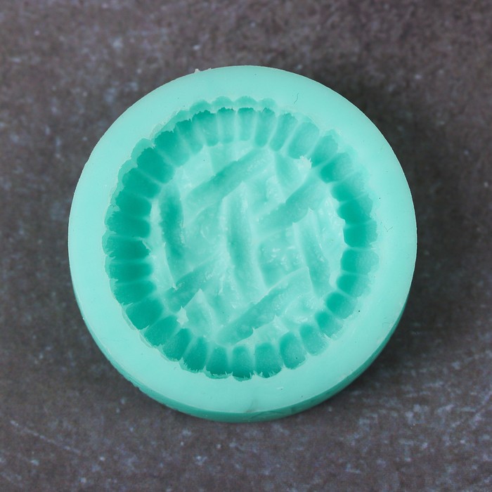 Силиконовый молд "Печенье с джемом"