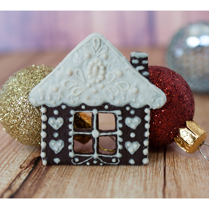 Силиконовый молд "Пряничная избушка"