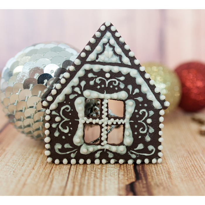 Силиконовый молд "Пряничный домик"