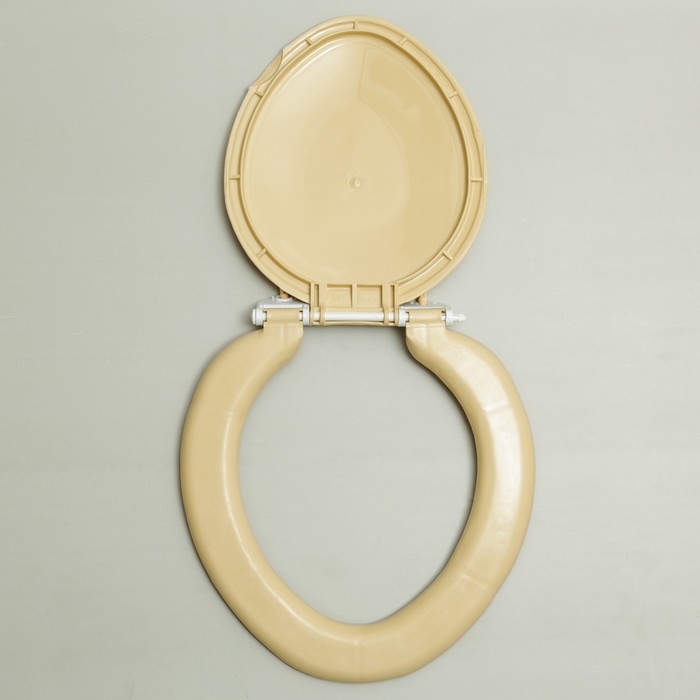 Сиденье для унитаза, цвет бежевый