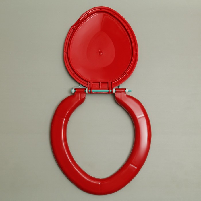 Сиденье для унитаза, цвет красный