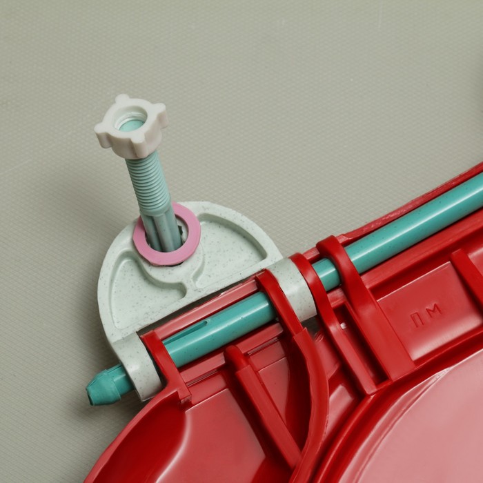 Сиденье для унитаза, цвет красный