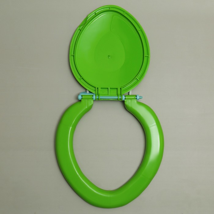 Сиденье для унитаза, цвет салатный