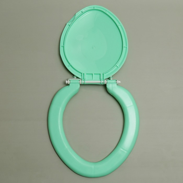 Сиденье для унитаза, цвет светло-зеленое вс