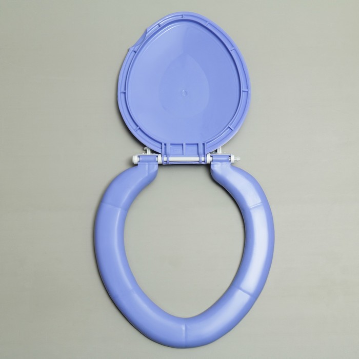 Сиденье для унитаза, цвет сиреневый