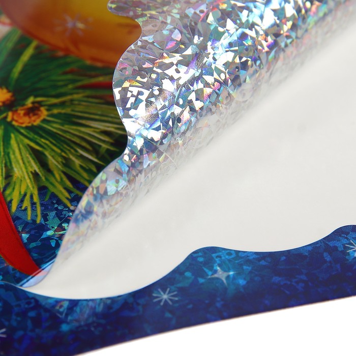 Набор наклеек "Колокольчики", металлизация, 33х24см