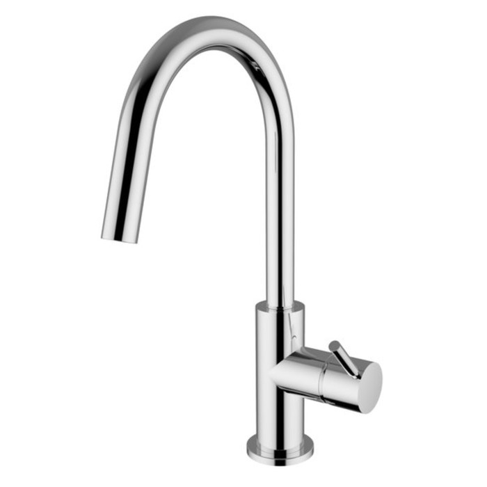 Смеситель для кухни Zipponi DALI35, 1-рычажный с донным клапаном, цвет хром