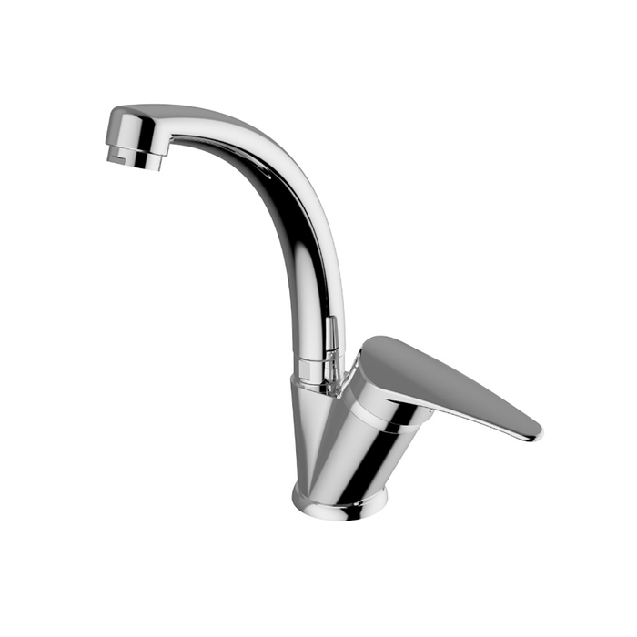 Смеситель для умывальника Zipponi KRISTAL, с боковым рычагом, цвет хром