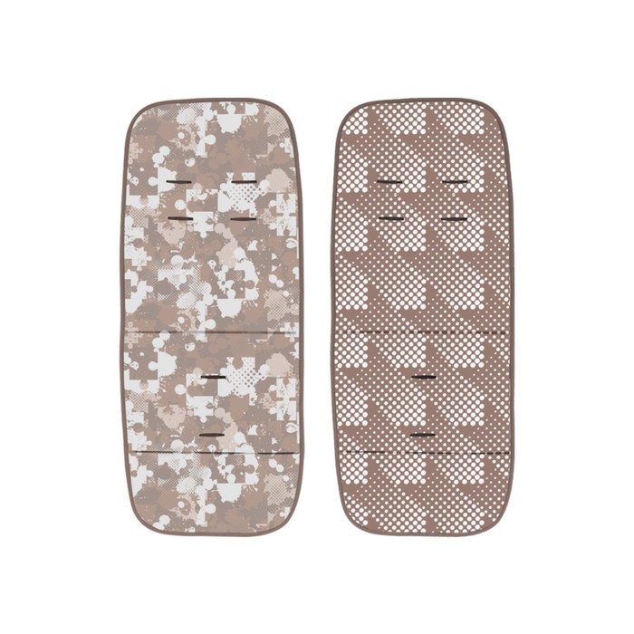 Коляска-трансформер Lorelli Vista с накидкой на ножки /Бежевый /Beige 1840