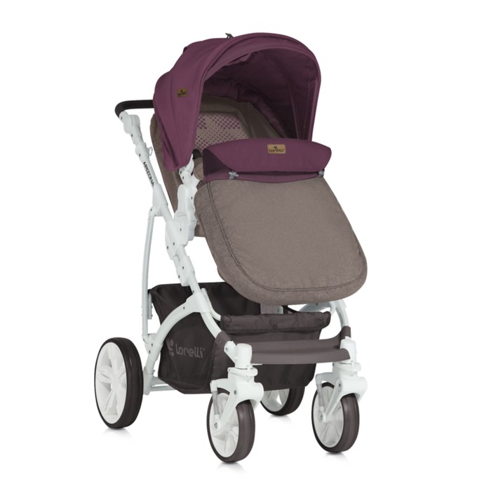 Коляска-трансформер Lorelli Arizona 2 в 1 /Бежево-красный /Beige&Red 1839
