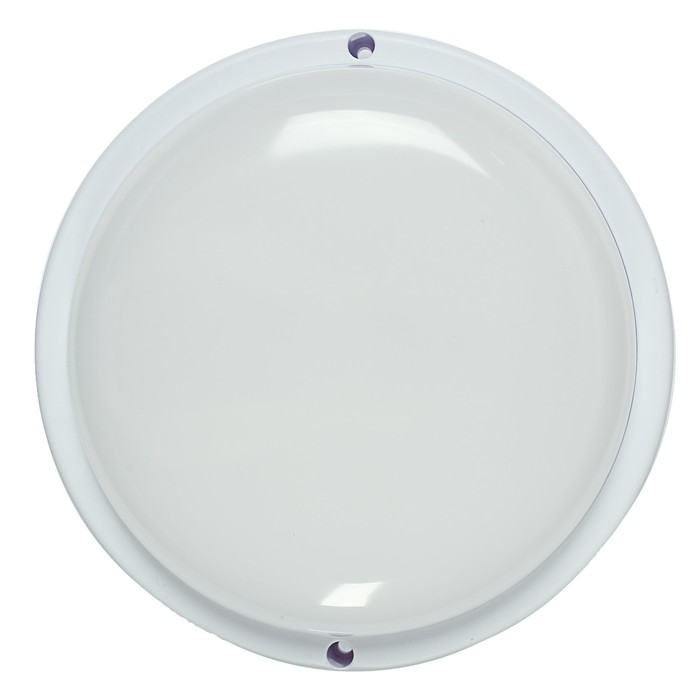 Светильник светодиодный Volpe, 12 Вт, IP65, 6500К, d=14 см., круг, белый