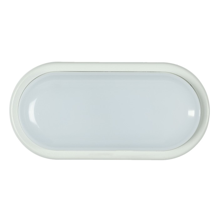 Светильник светодиодный Volpe, 8 Вт, IP65, 4000К, 160х90 мм., овал, белый