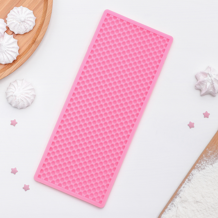 Коврик для айсинга 25х10х0,5 см "Черепица"