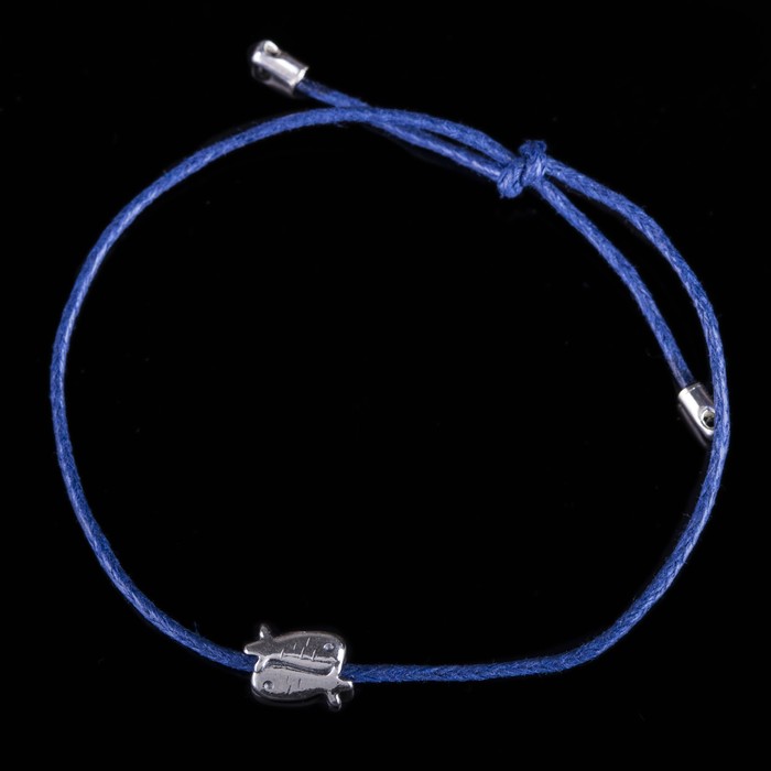 Браслет "Мильти", цвет чернёное серебро