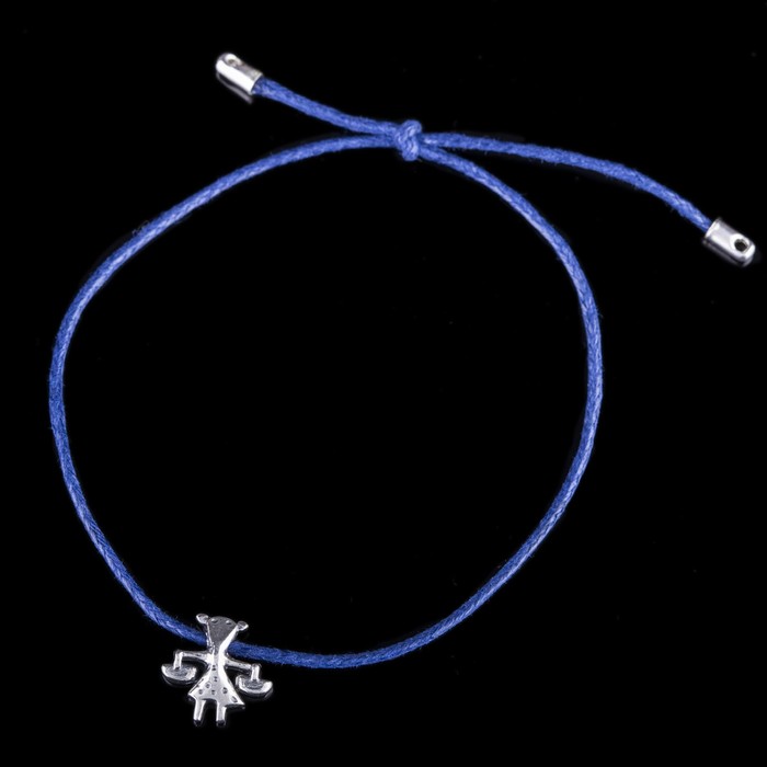 Браслет "Вестина", цвет чернёное серебро