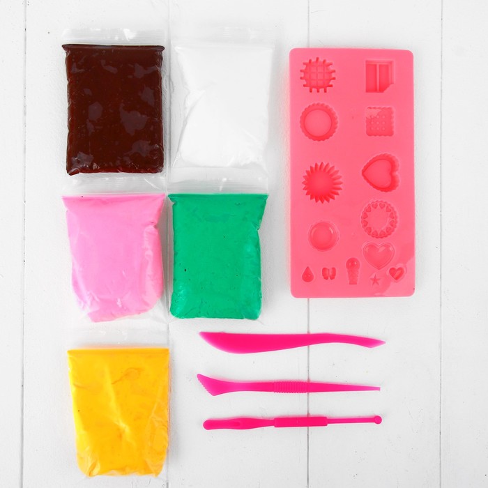 Набор массы для лепки "Полимерная кондитерская"