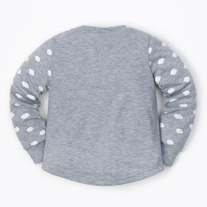 Пижама (брюки и джемпер) "Барашек",меланж, р-р 34 (122-128 см) 7-8 лет, 95% хл, 5% эл