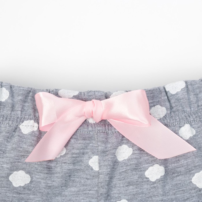 Пижама (брюки и джемпер) "Барашек",меланж, р-р 34 (122-128 см) 7-8 лет, 95% хл, 5% эл