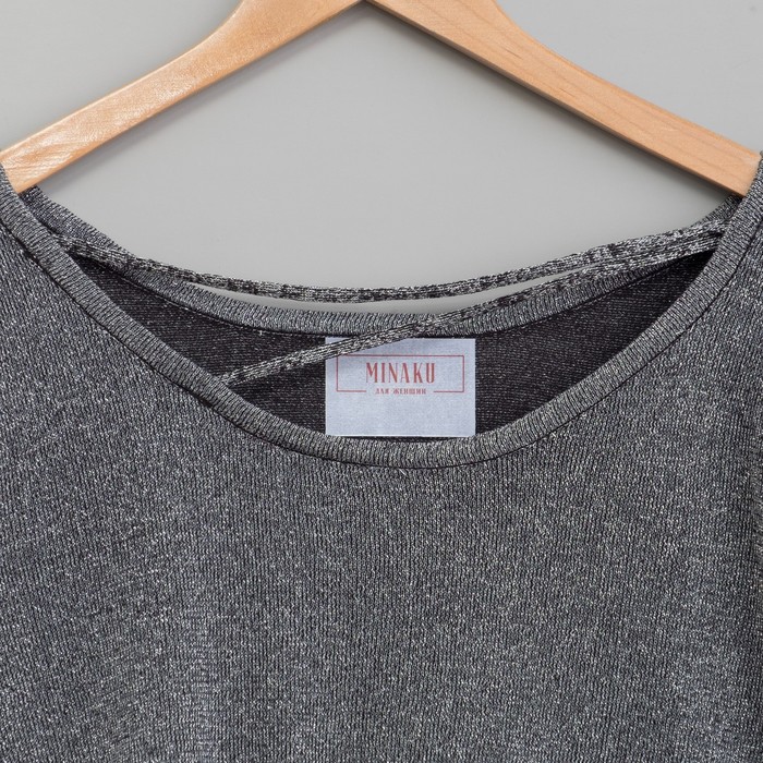 Костюм домашний (футболка, шорты) р. 42-44, Графит