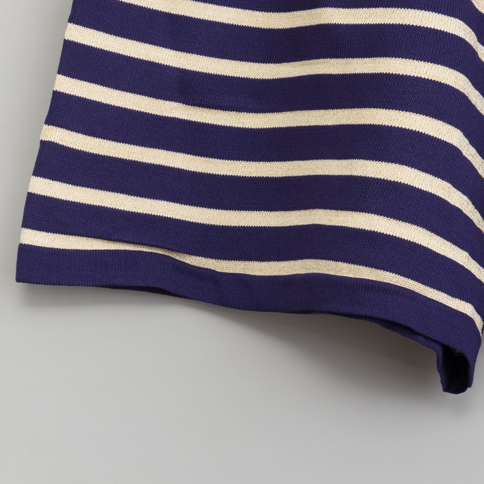 Костюм домашний (футболка, шорты) р. 42-44, Синяя полоска