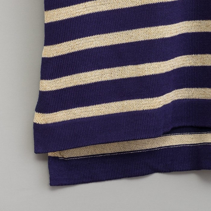 Костюм домашний (футболка, шорты) р. 42-44, Синяя полоска