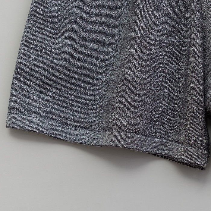 Костюм домашний с вышивкой (футболка, шорты) р. 42-44, Графит