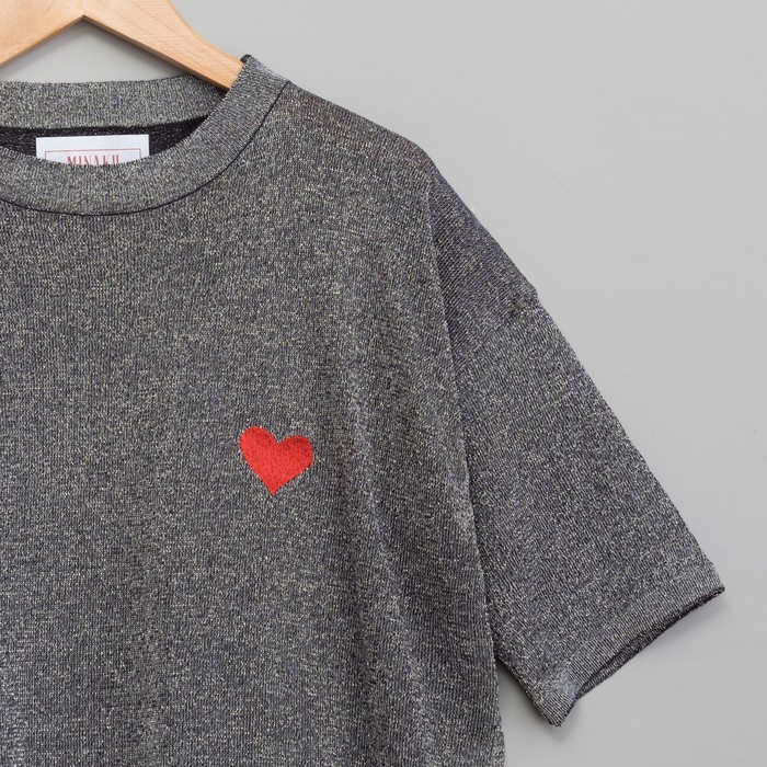 Костюм домашний с вышивкой (футболка, шорты) р. 42-44, Графит