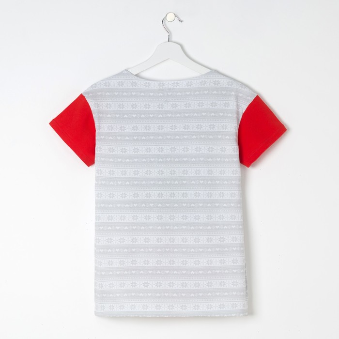 Футболка женская KAFTAN "Скандинавия" сер., р-р 44-46, 100% хл