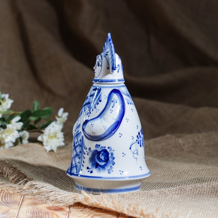 Штоф "Матрена", 0,75 л, гжель, фарфор