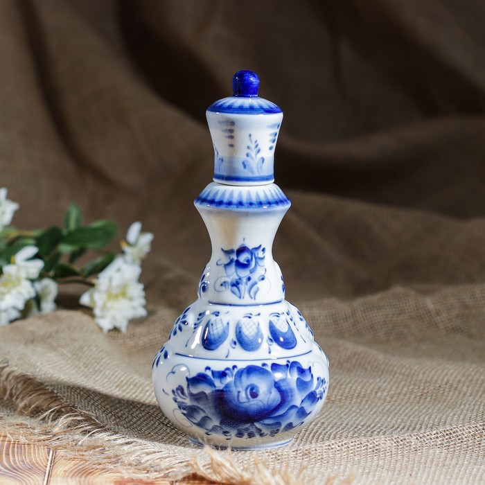 Штоф "Вдохновение", гжель, фарфор