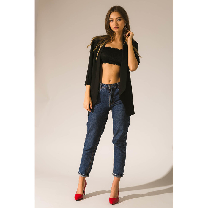 Бра кружевное р.40-42 цв черный