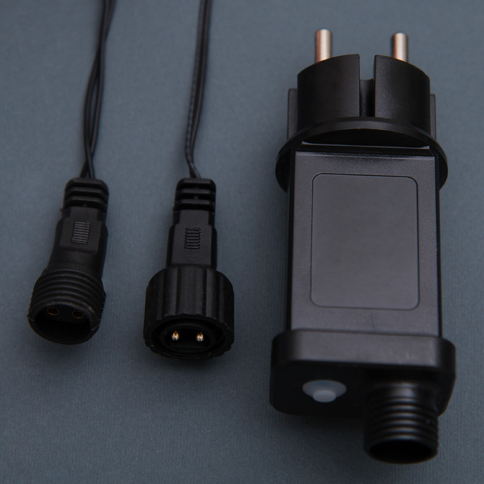 НИТЬ уличная, УМС, Мишура шарики Д:4 м. Н.Т. LED-400-31V 8 режимов, МУЛЬТИ