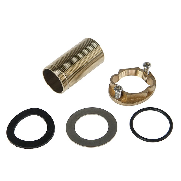 Cмеситель для кухни Accoona A4890GG-1, однорычажный, латунь, белый