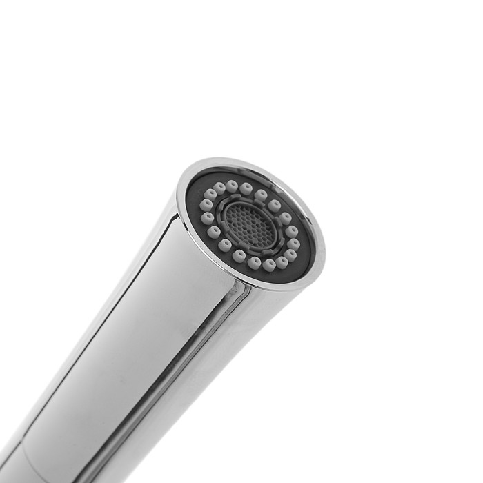 Cмеситель для кухни Accoona A4890H-1, однорычажный, латунь, желтый/хром